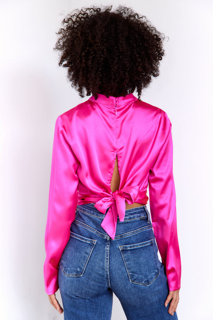 Maya Tie Back Blouse - fab'rik