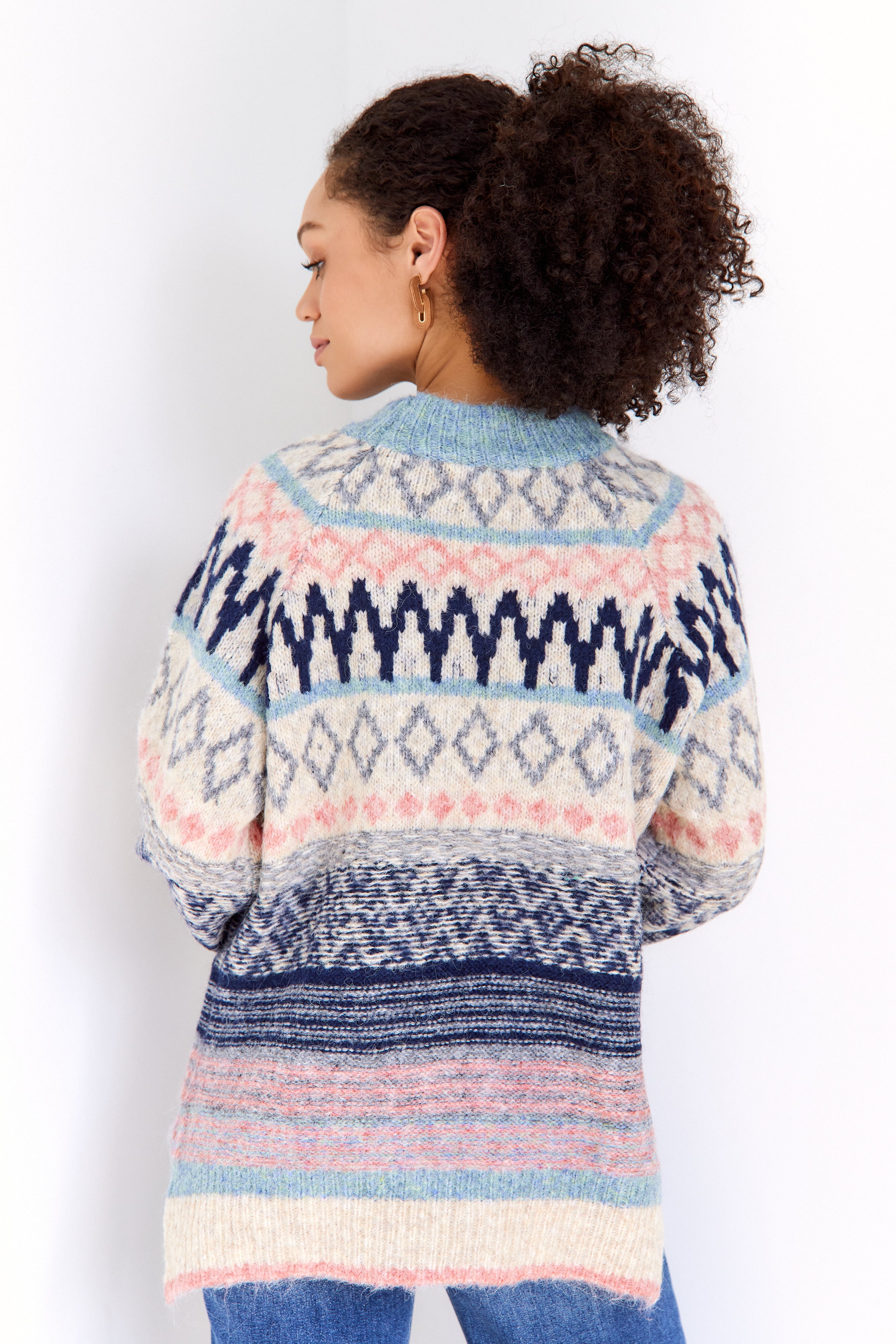 Charlotte Fair Printed Sweater - fab'rik