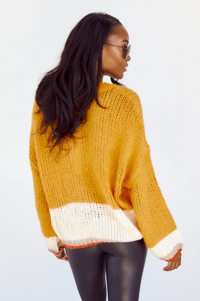 SALE - Yara Striped Sweater - fab'rik