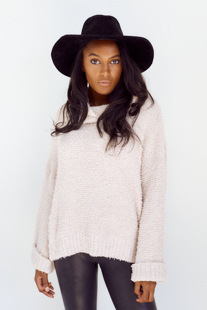 SALE - Augusta Cowl Neck Sweater - fab'rik