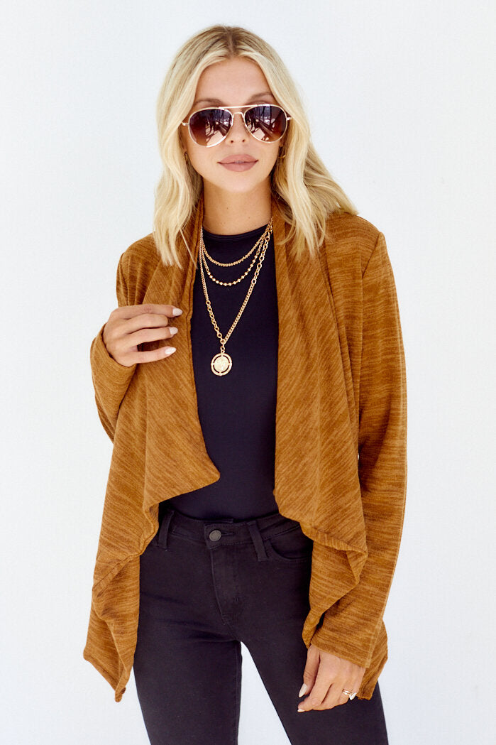 Colette Draped Cardigan - fab'rik