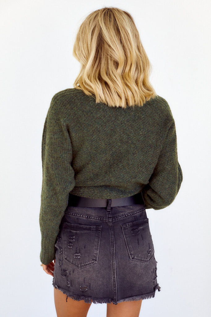SALE - Cassidy Button Up Mini Skirt - fab'rik