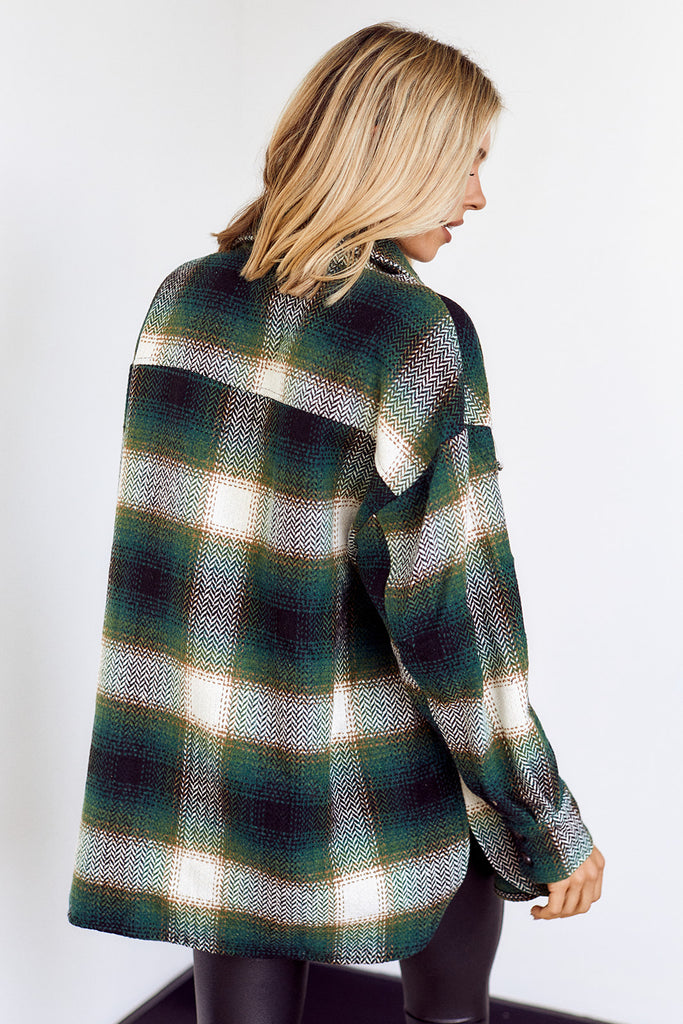 SALE -  Bari Plaid Jacket - fab'rik