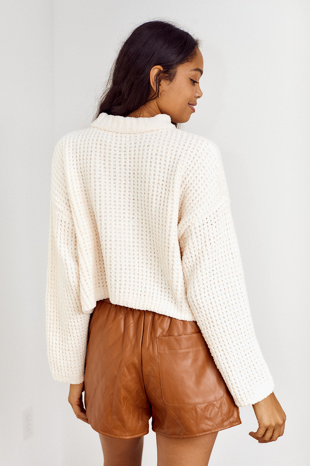 SALE - Canton Ribbed Detail Sweater - fab'rik