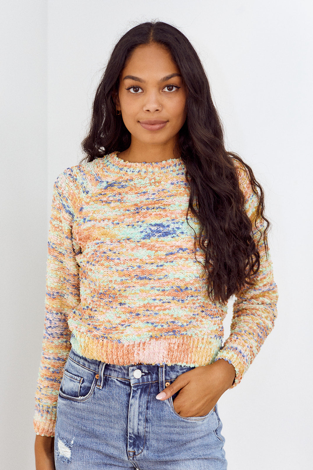 SALE - Morales Multi Color Sweater - fab'rik