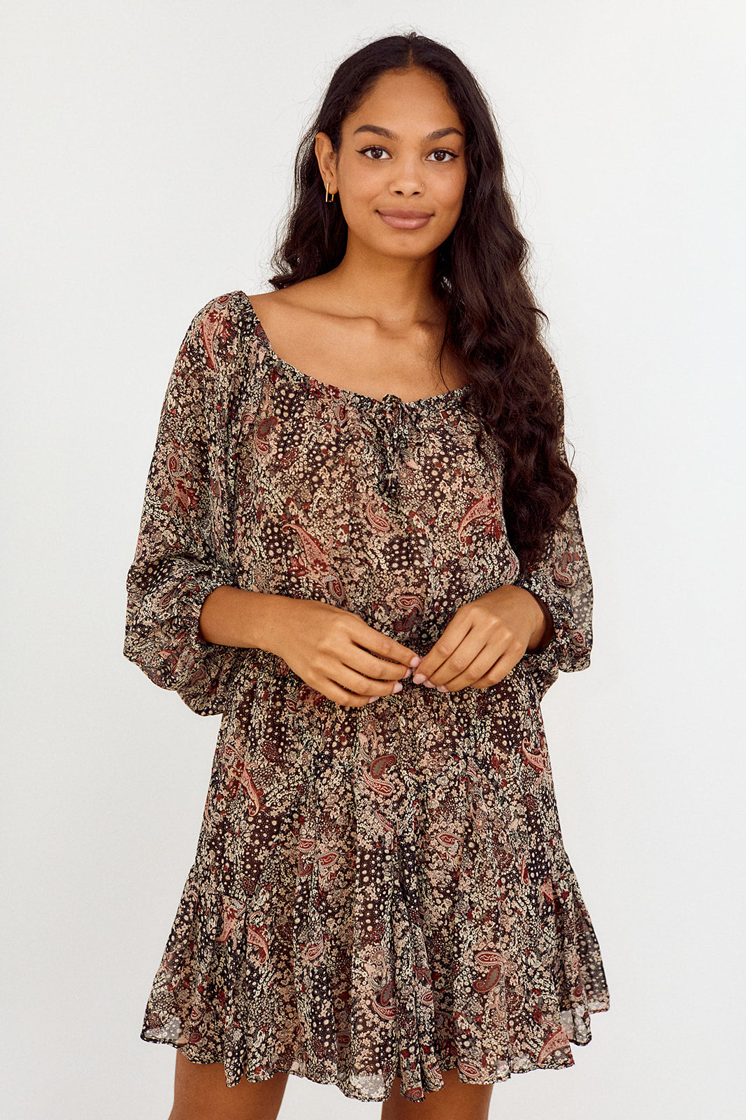 SALE - Jayce Off Shoulder Floral Dress - fab'rik