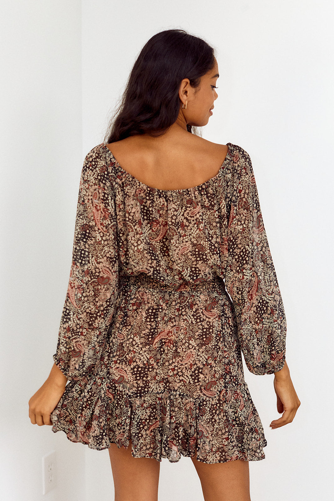 SALE - Jayce Off Shoulder Floral Dress - fab'rik