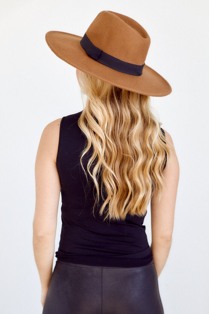 Weston Sleeveless Turtle Neck Top - fab'rik