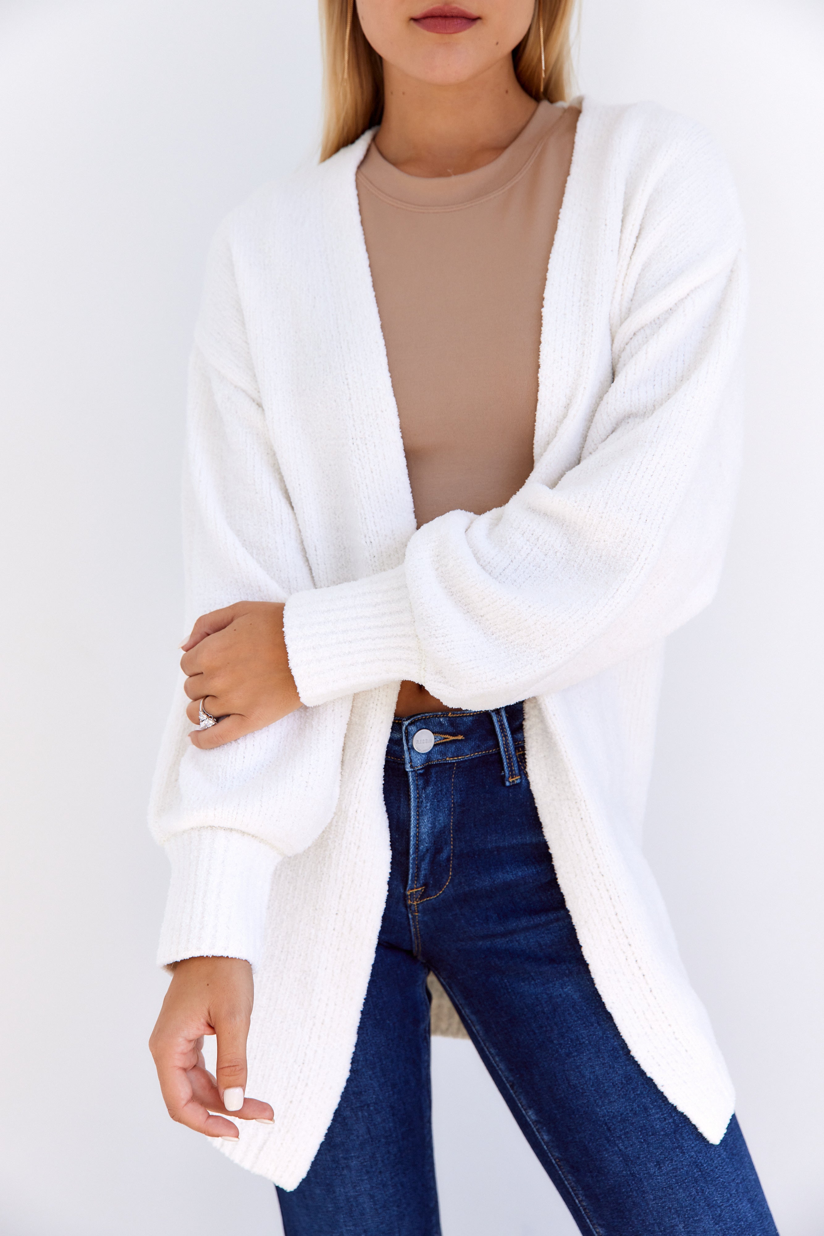 Sybelle Chenille Knit Cardigan - fab'rik