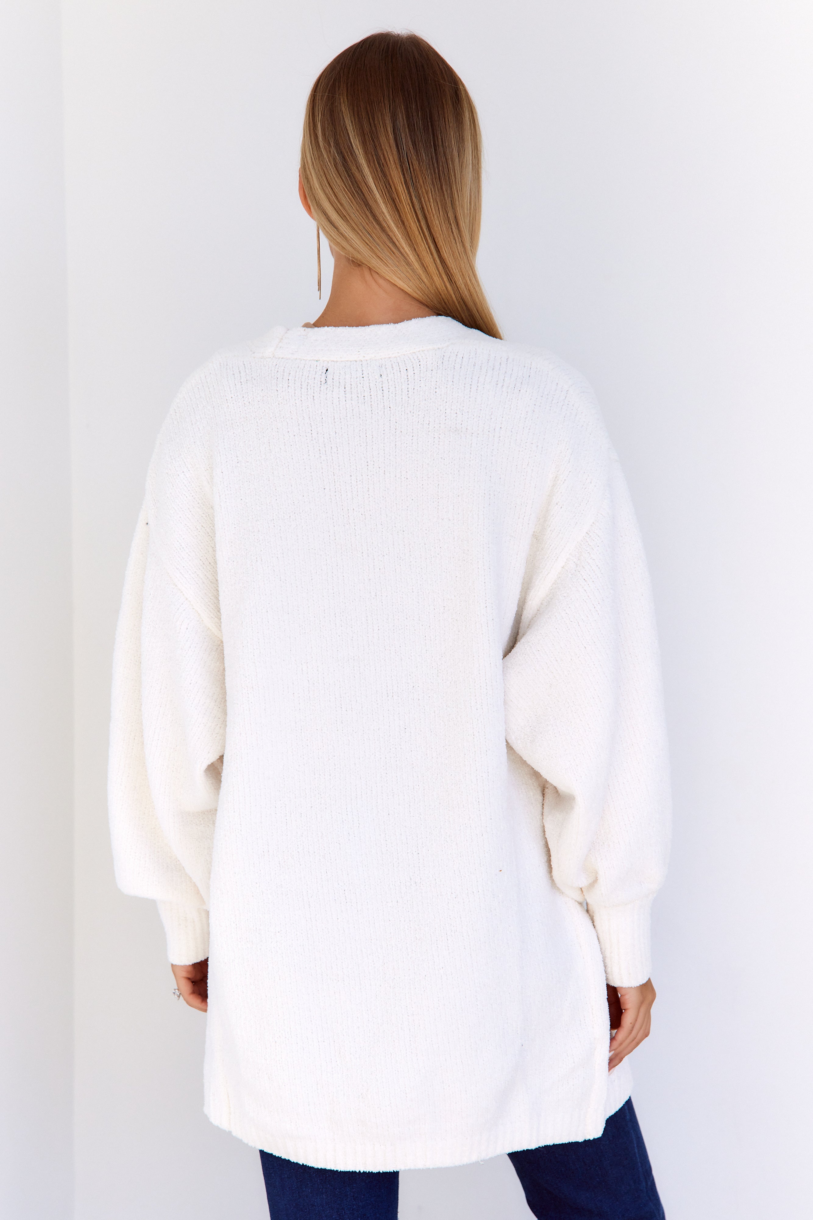 Sybelle Chenille Knit Cardigan - fab'rik