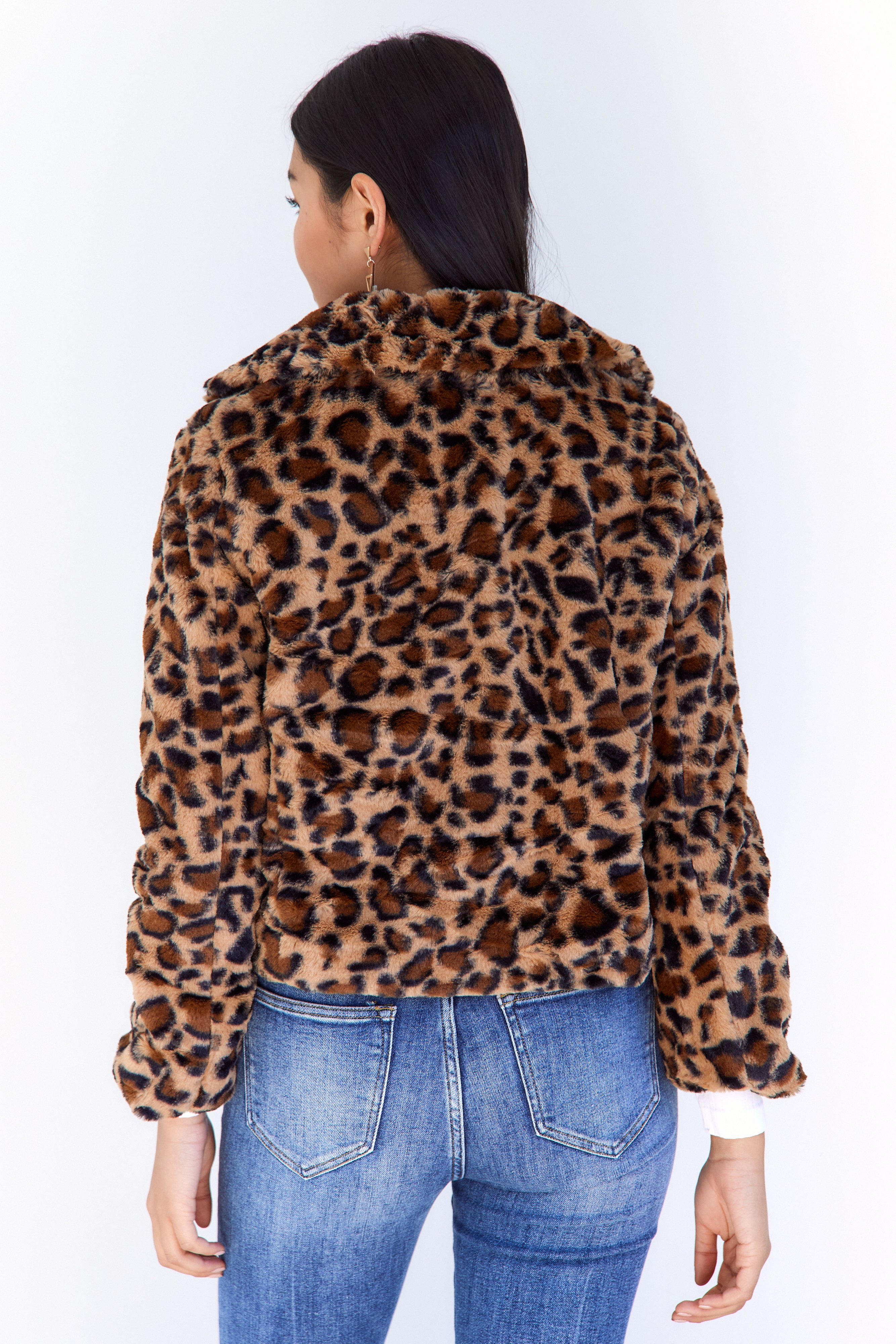 Asher Faux Fur Cheetah Coat - fab'rik