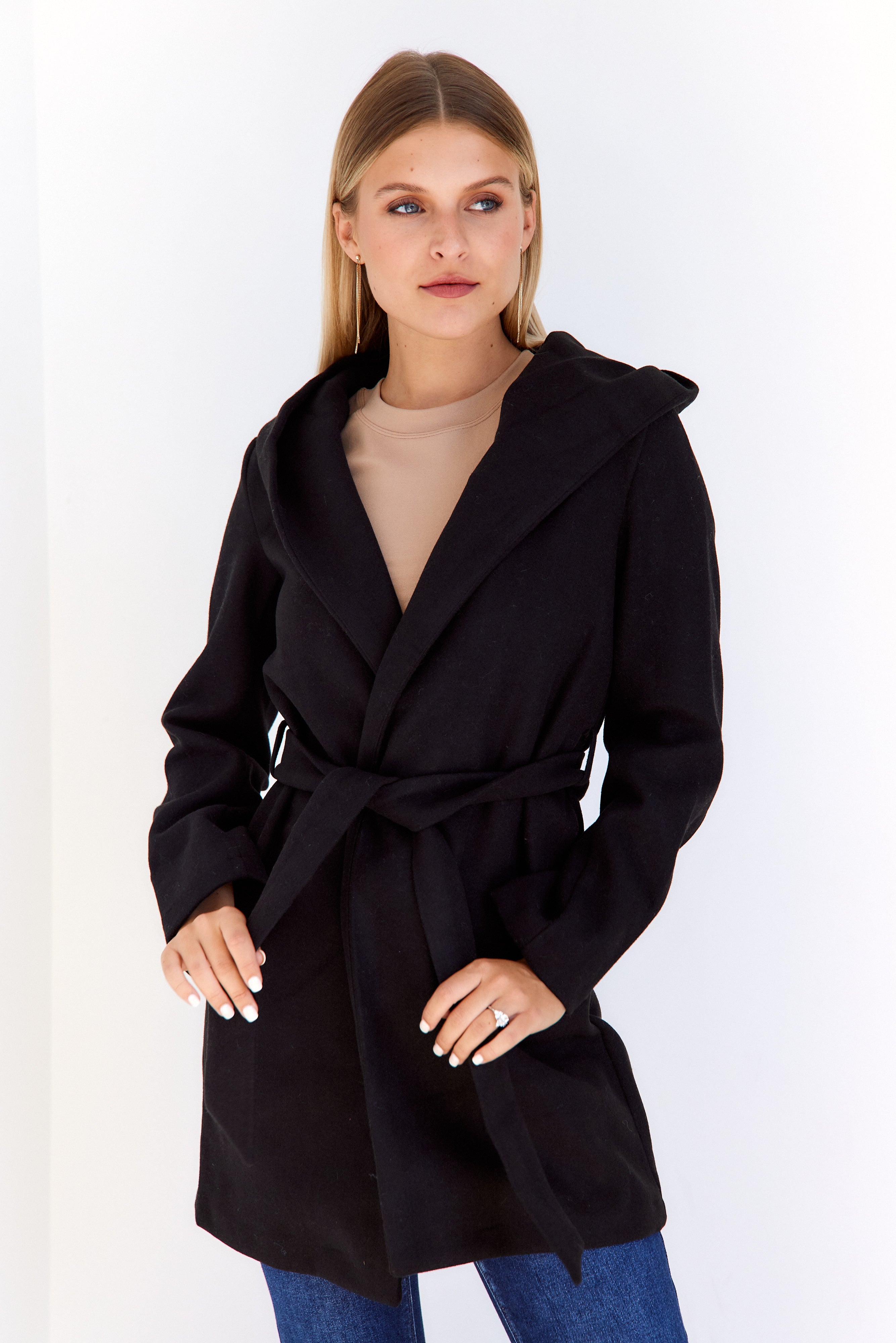 Kya Wool Wrap Jacket - fab'rik