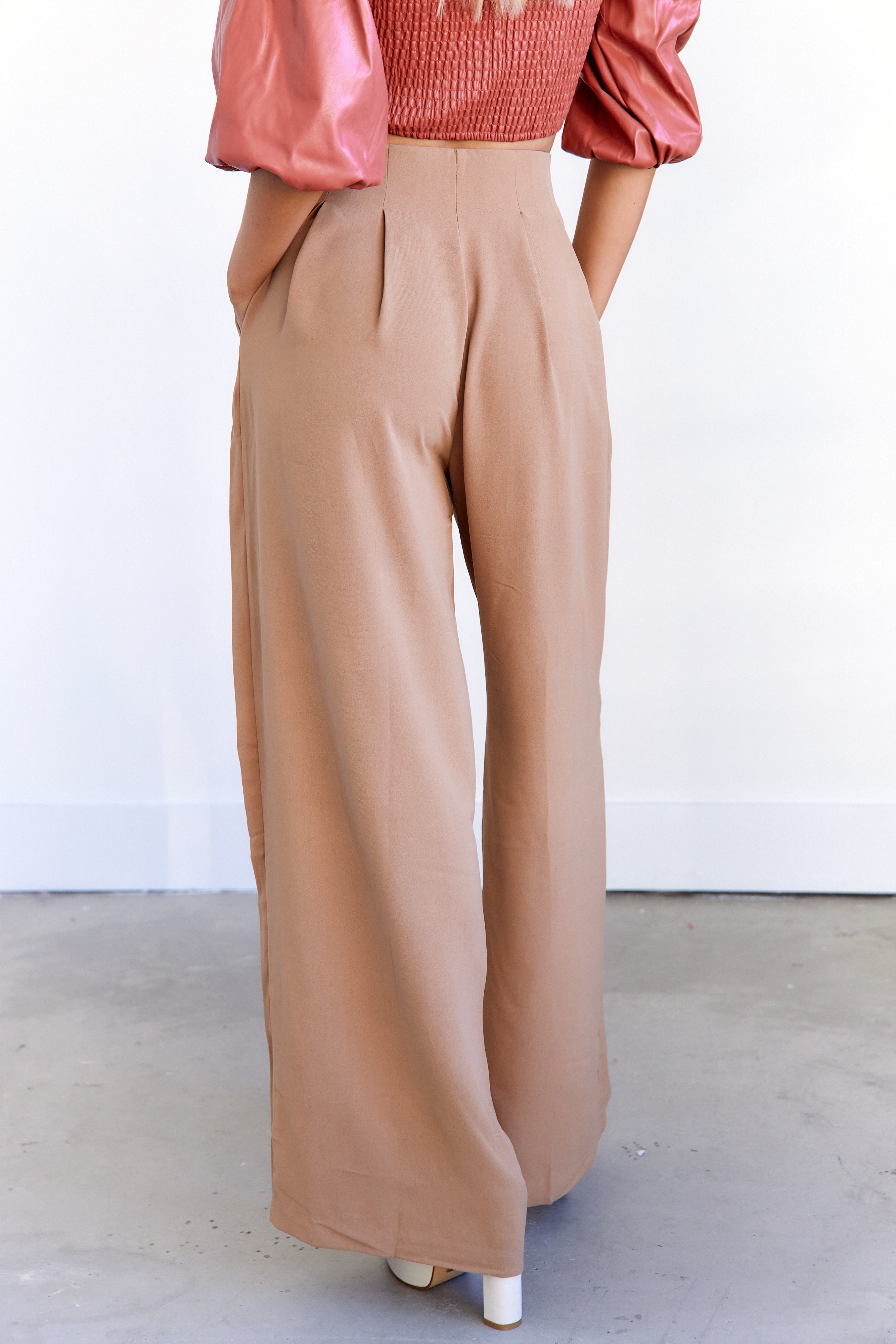 Luna High Rise Wide Leg Pants - fab'rik