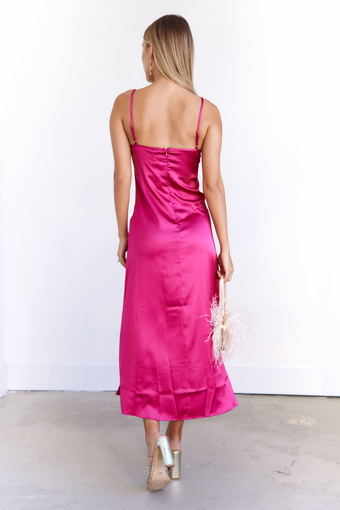 PREORDER - Delilah Slip Midi Dress - fab'rik