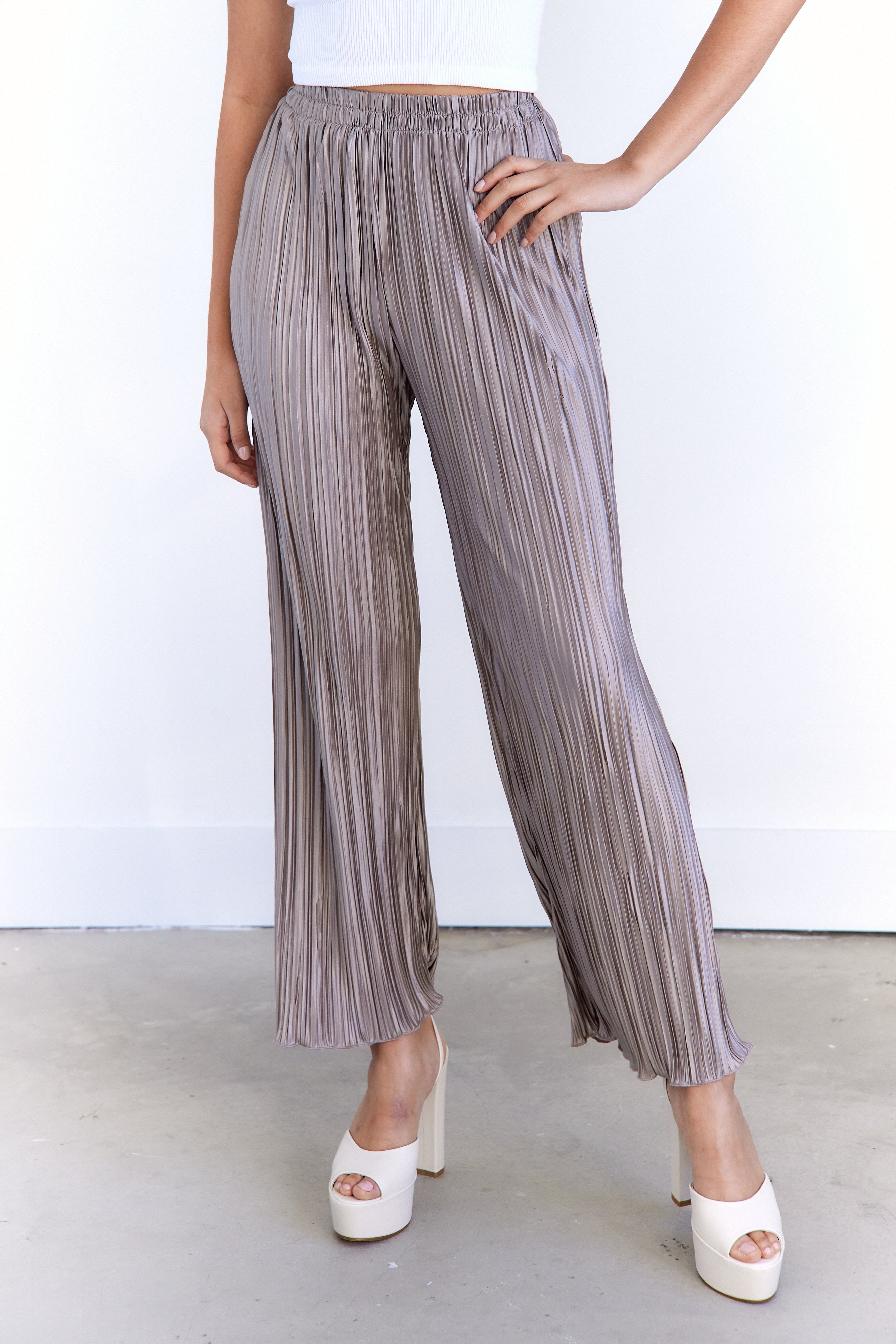 Cecilia Pleated Pants - fab'rik