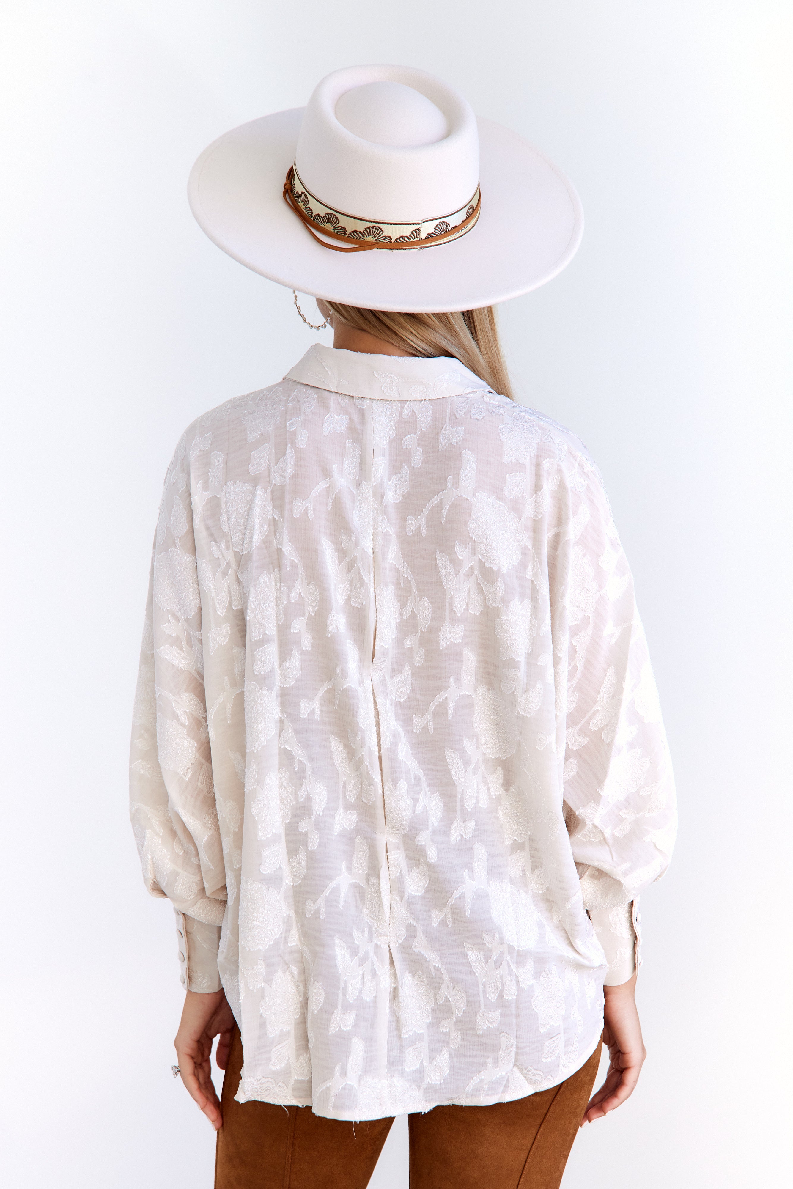 Blaire Button Down Blouse - fab'rik