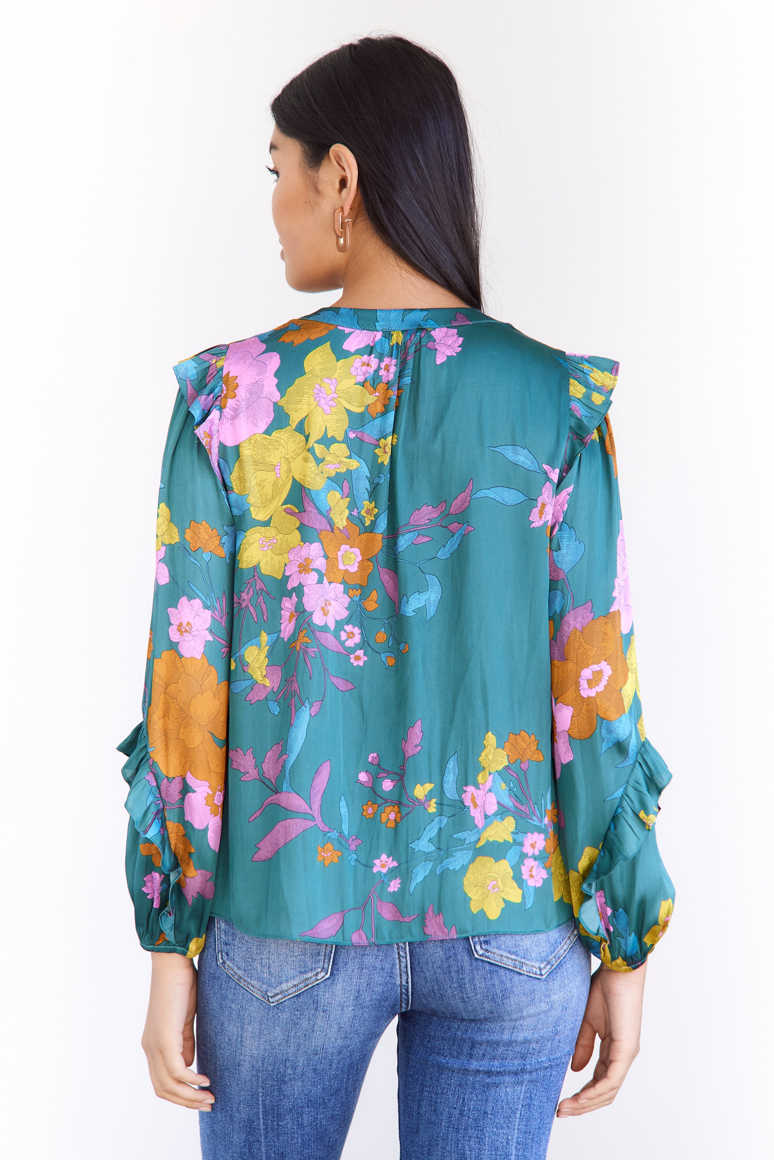 Livvie Floral Blouse - fab'rik
