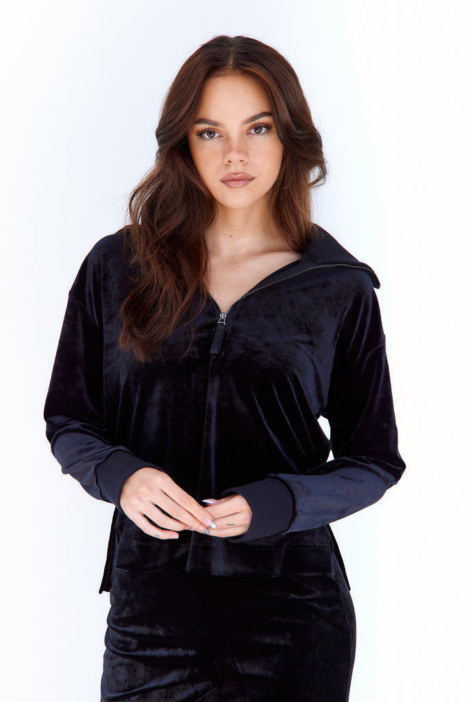 SPANX Velvet Half Zip - fab'rik