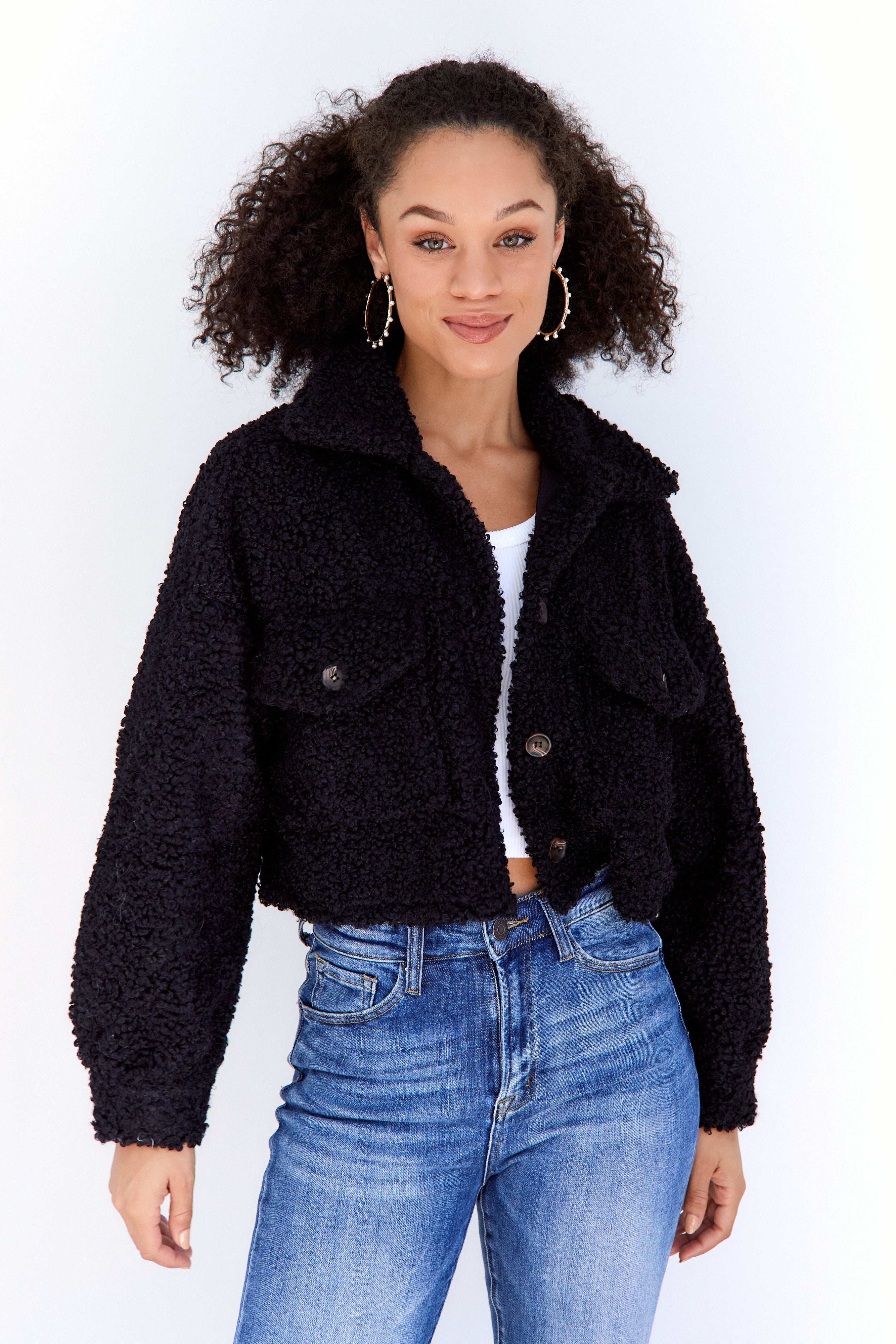 Phoenix Cropped Shacket - fab'rik