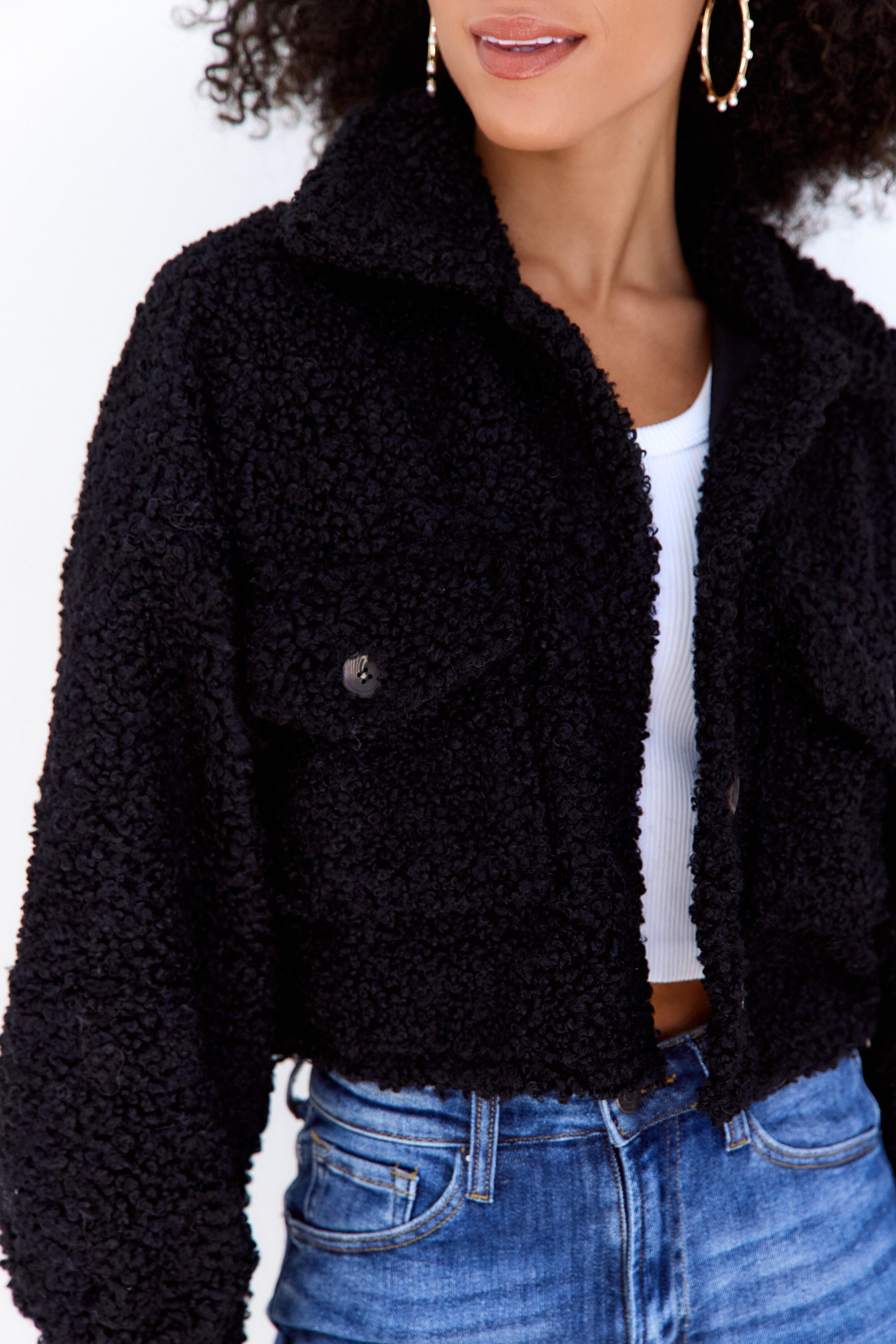 Phoenix Cropped Shacket - fab'rik
