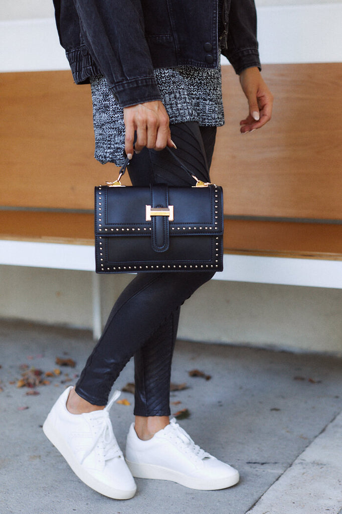 SALE - Lara Studded Bag - fab'rik