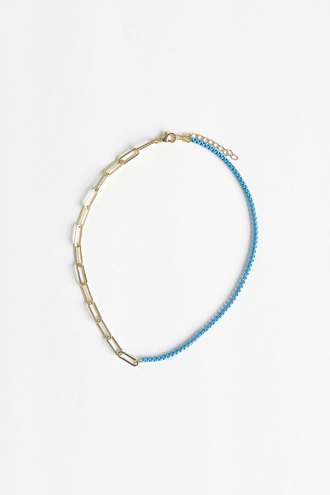 Luci Lanyard Link Enamel Necklace - fab'rik