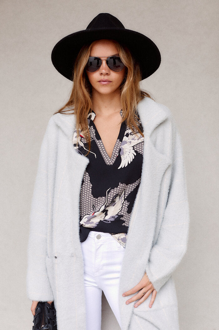 SALE - Sorley Knit Coat - fab'rik
