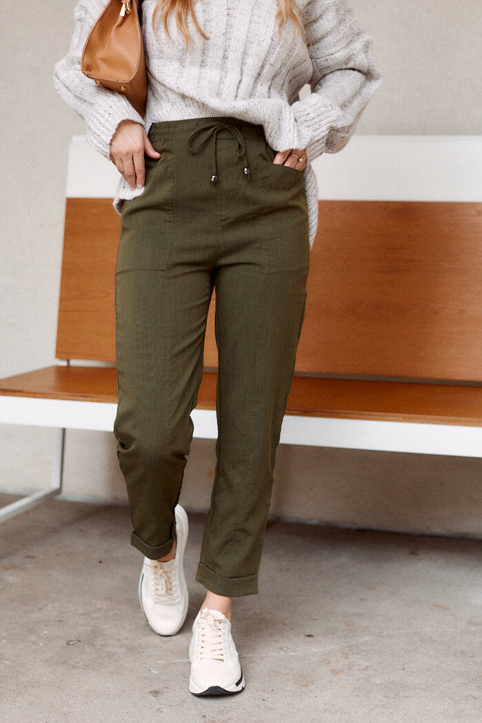 SALE - Violet Cropped Pant - fab'rik