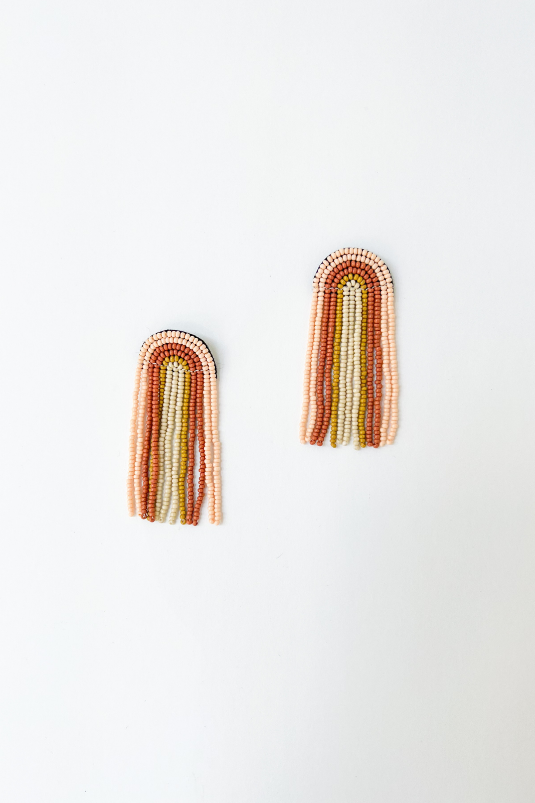 Ink + Alloy Fringe Seed Bead Earring - fab'rik