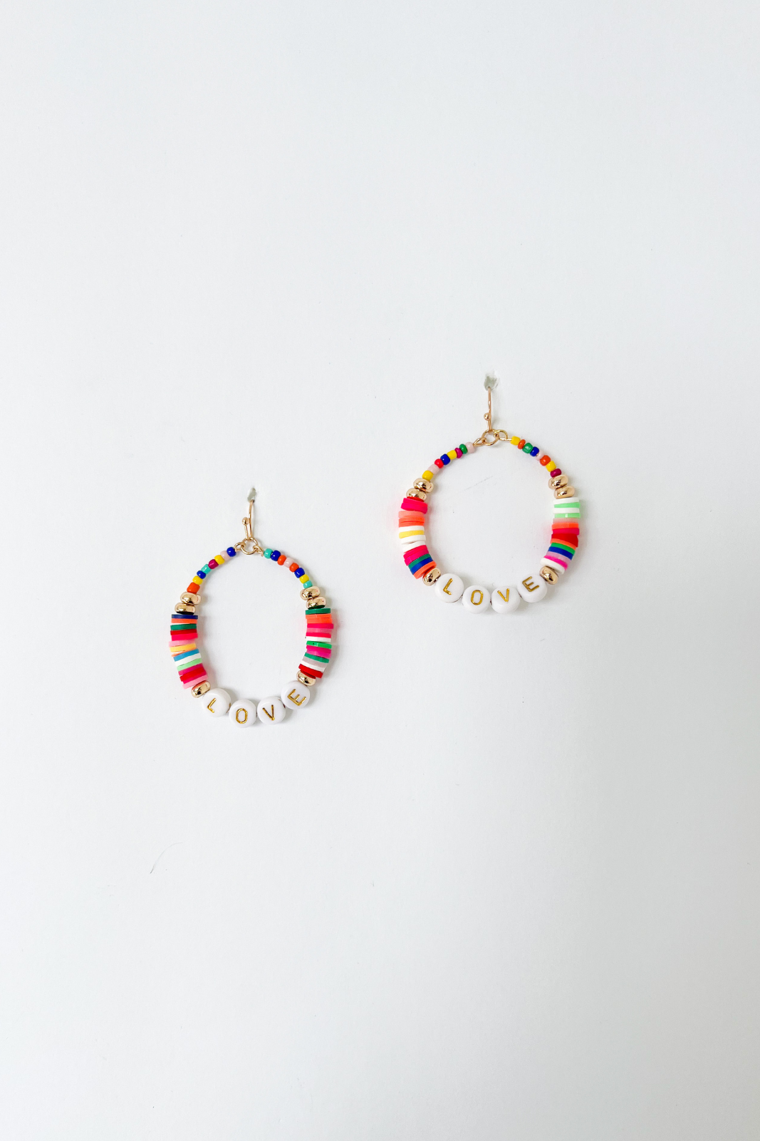 Violet Love Circle Earring - fab'rik