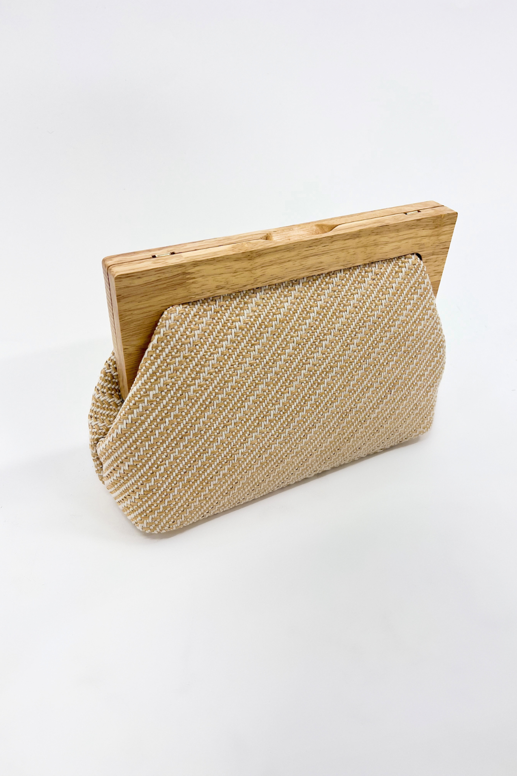 Vivian Textured Woven Handbag - fab'rik