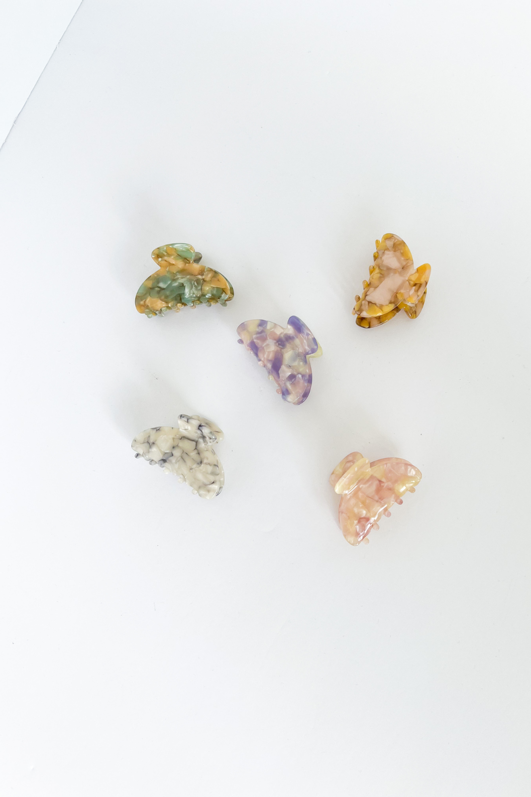 Parker Marble Hair Claw - fab'rik
