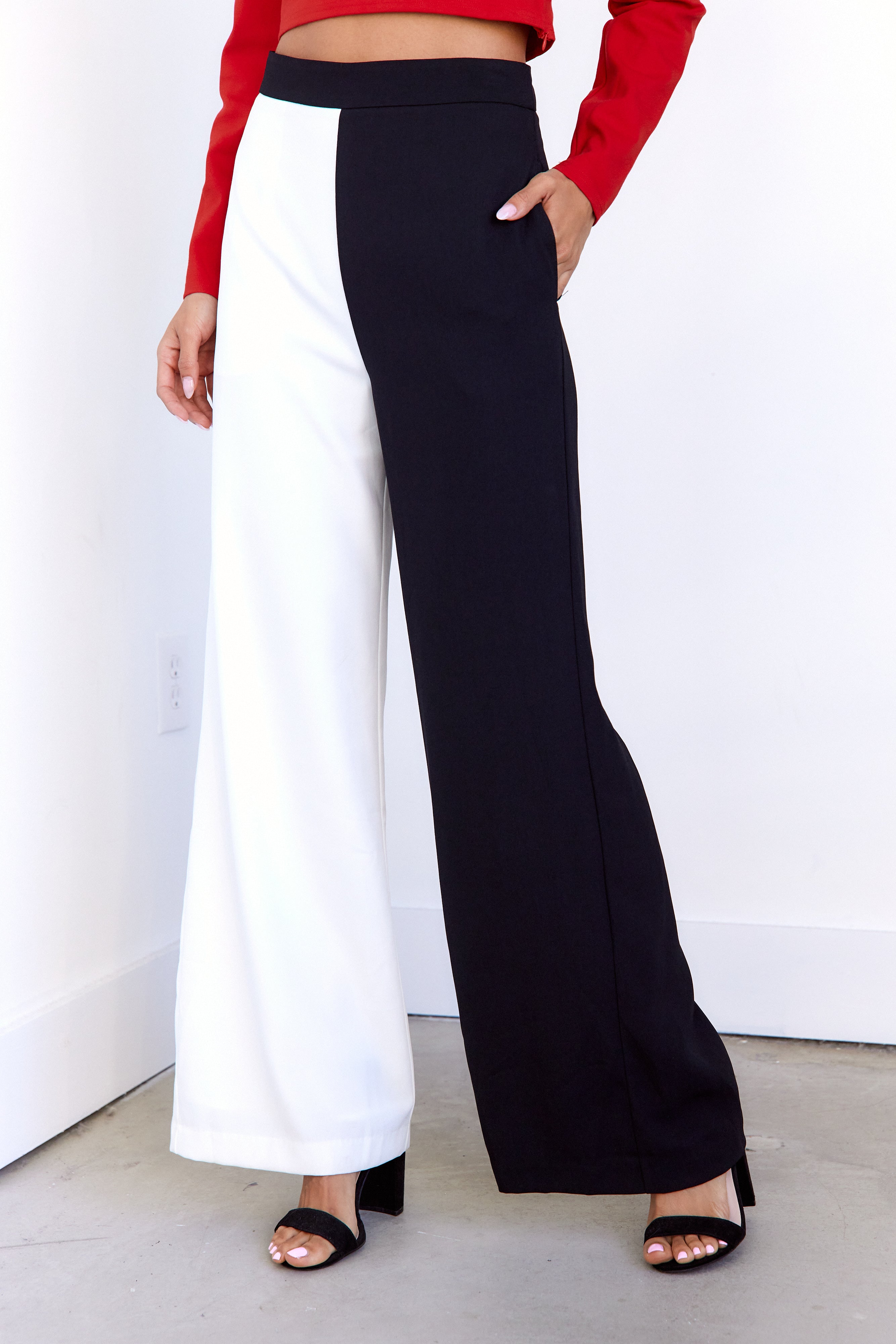 Claudia Two Toned Pants - fab'rik