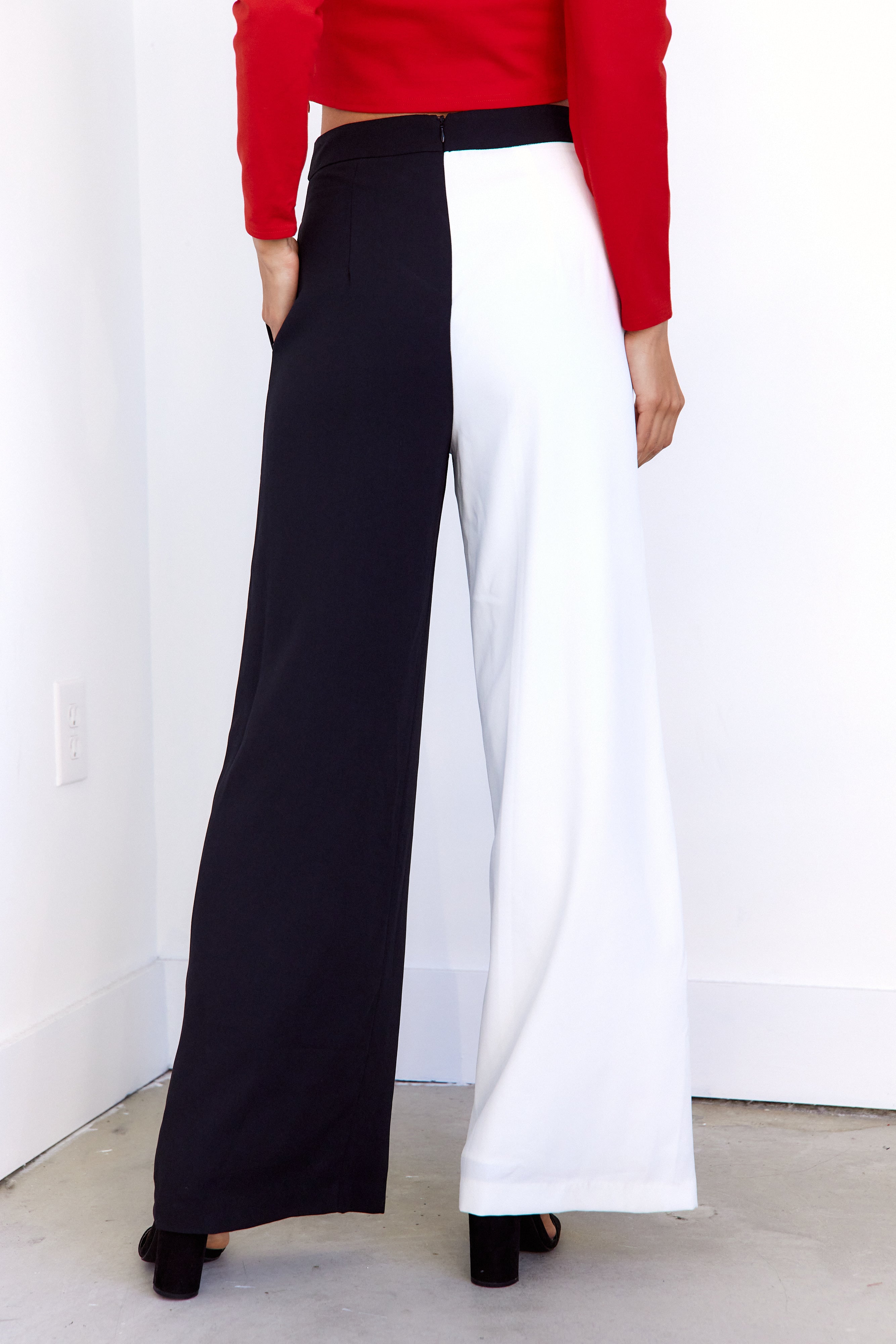 Claudia Two Toned Pants - fab'rik