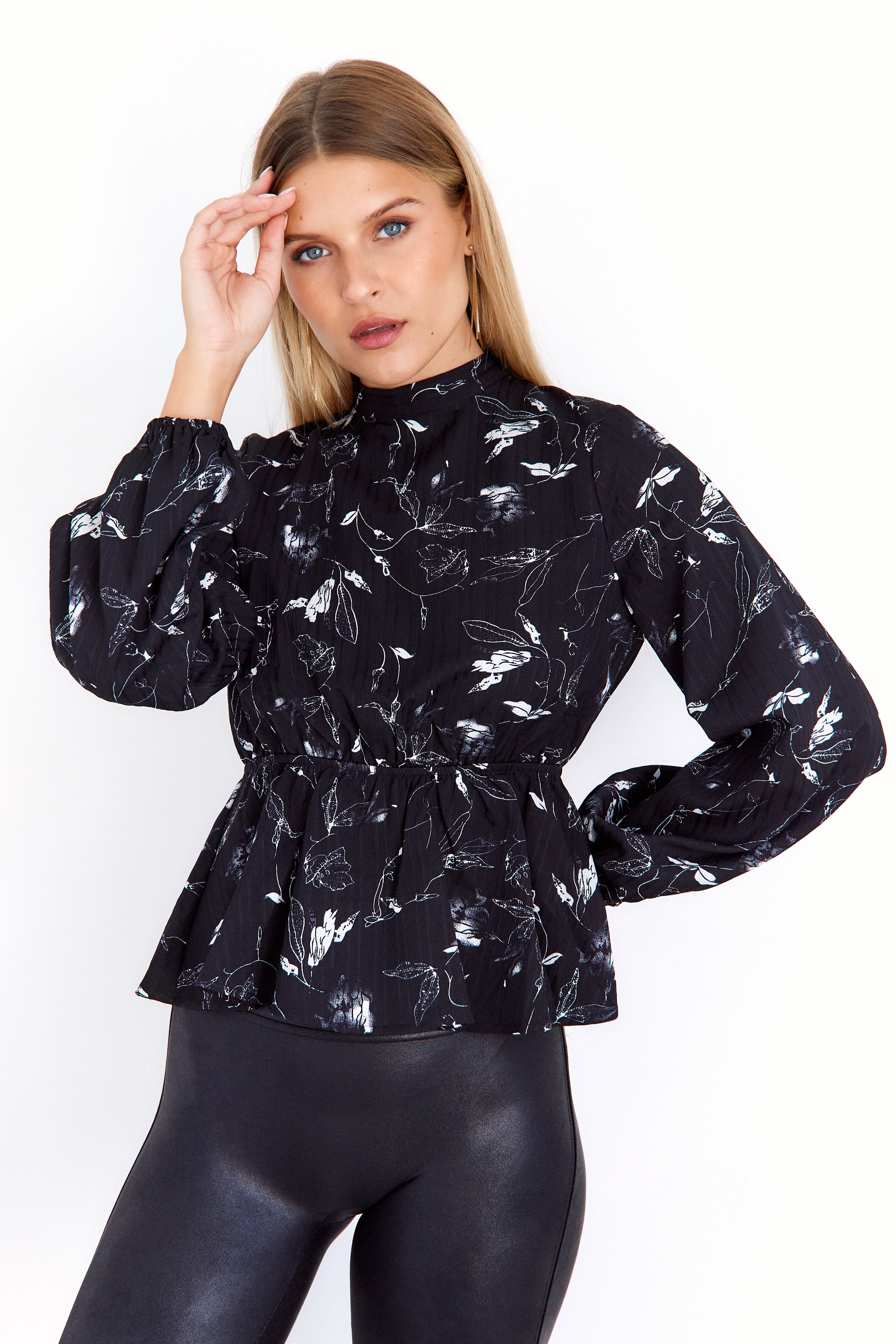 Collins Printed Blouse - fab'rik