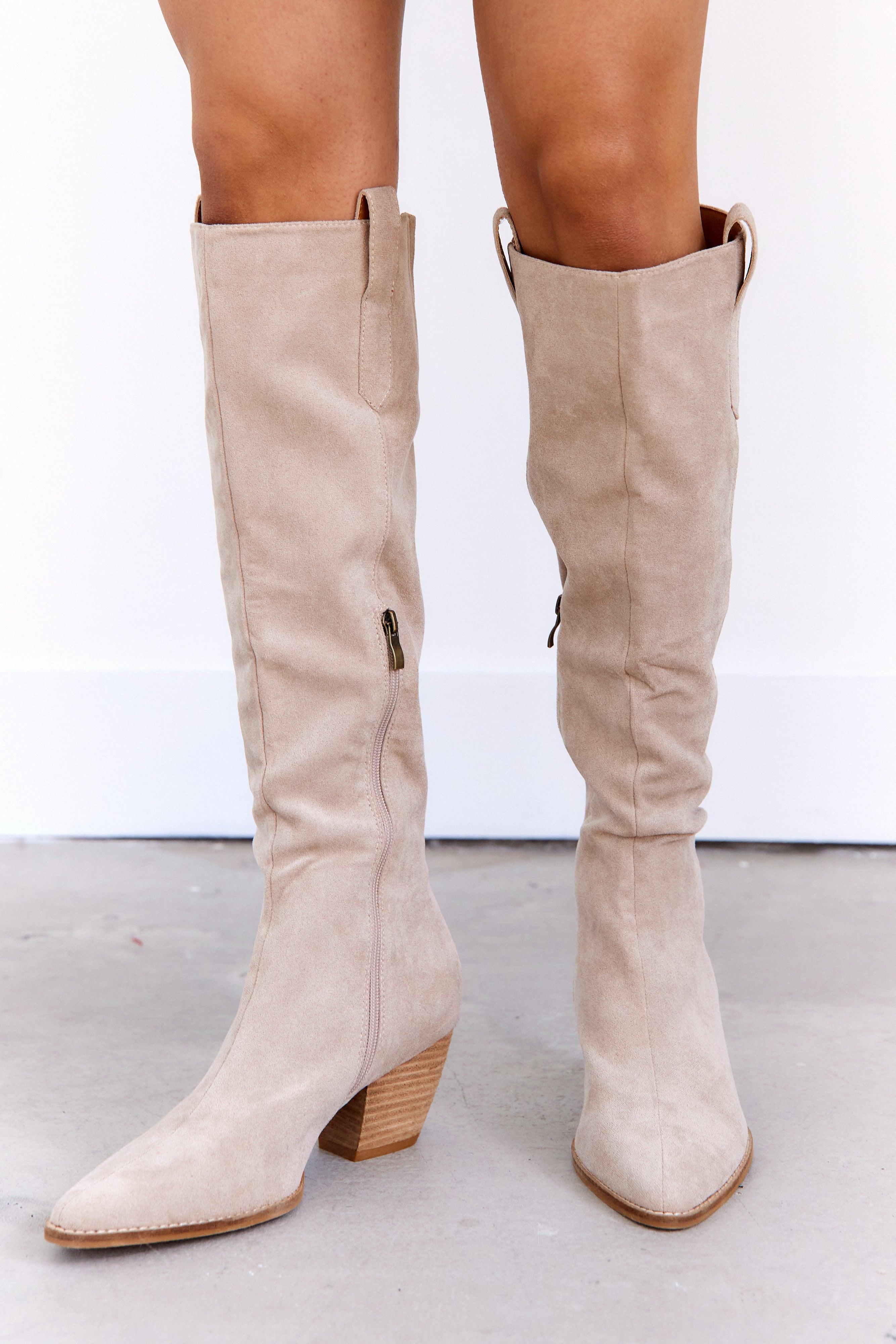 Birkin Tall Suede Boot - fab'rik