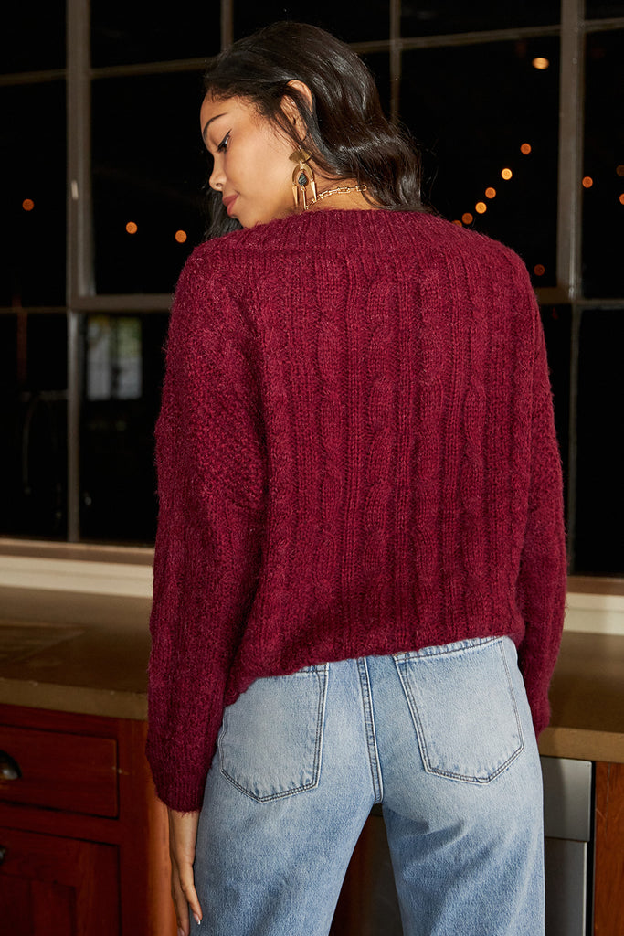 SALE - Cordova Off Shoulder Sweater - fab'rik