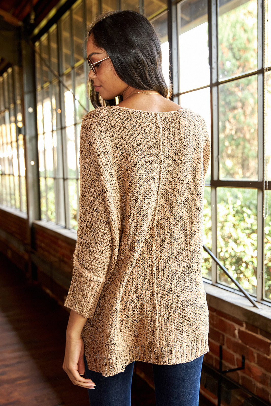 SALE - Pasadena Dolman Sleeve Sweater - fab'rik