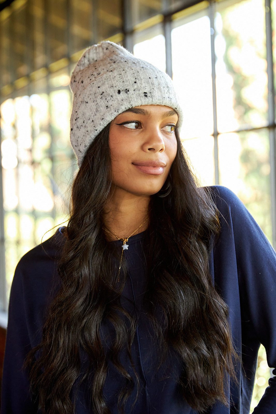 SALE - Colston Speckled Beanie - fab'rik