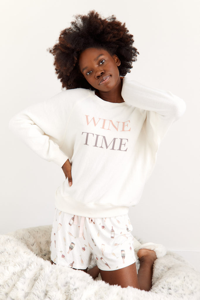 Z Supply Wine Time Longsleeve Top - fab'rik