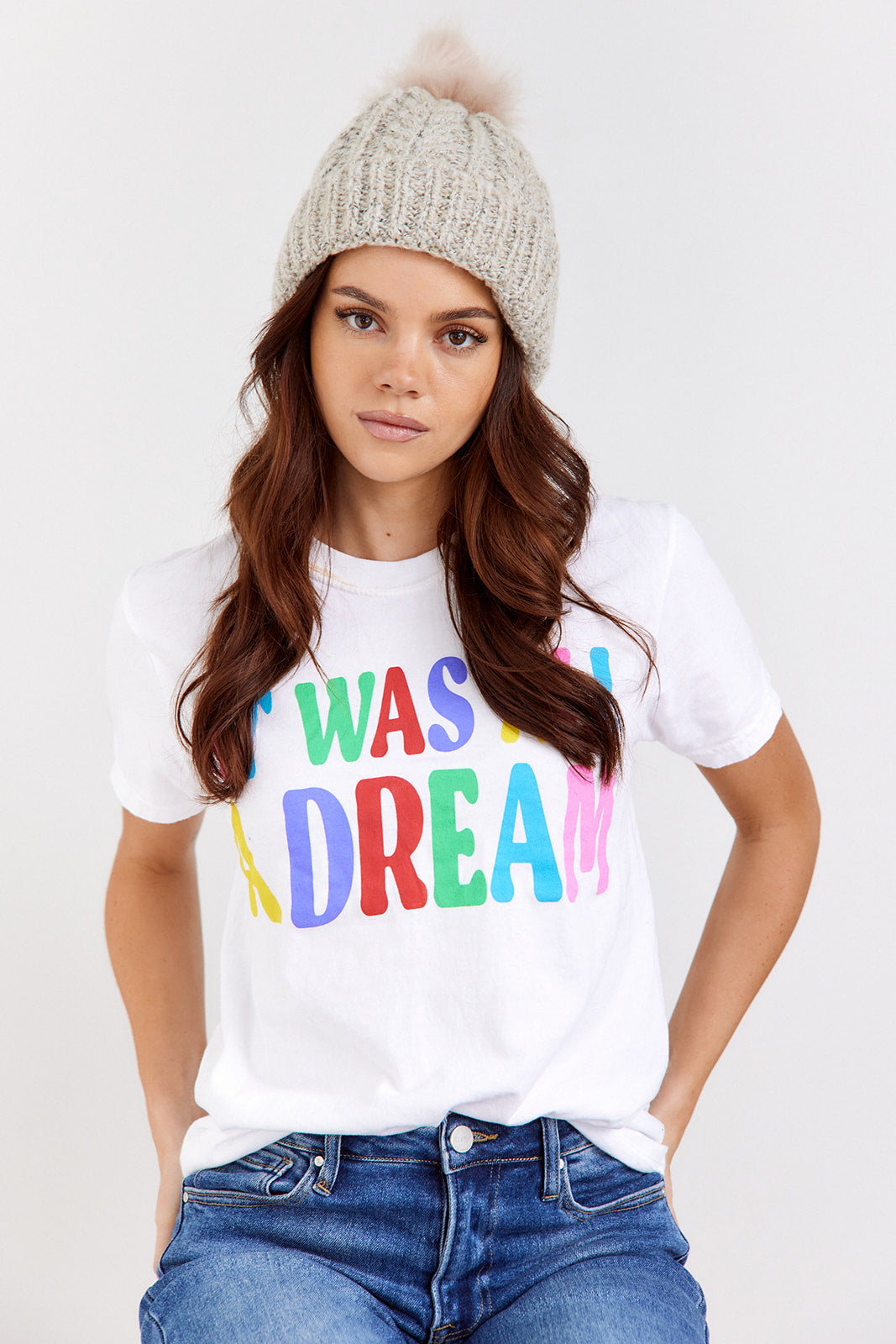 It Was All A Dream Oversized Graphic Tee - fab'rik