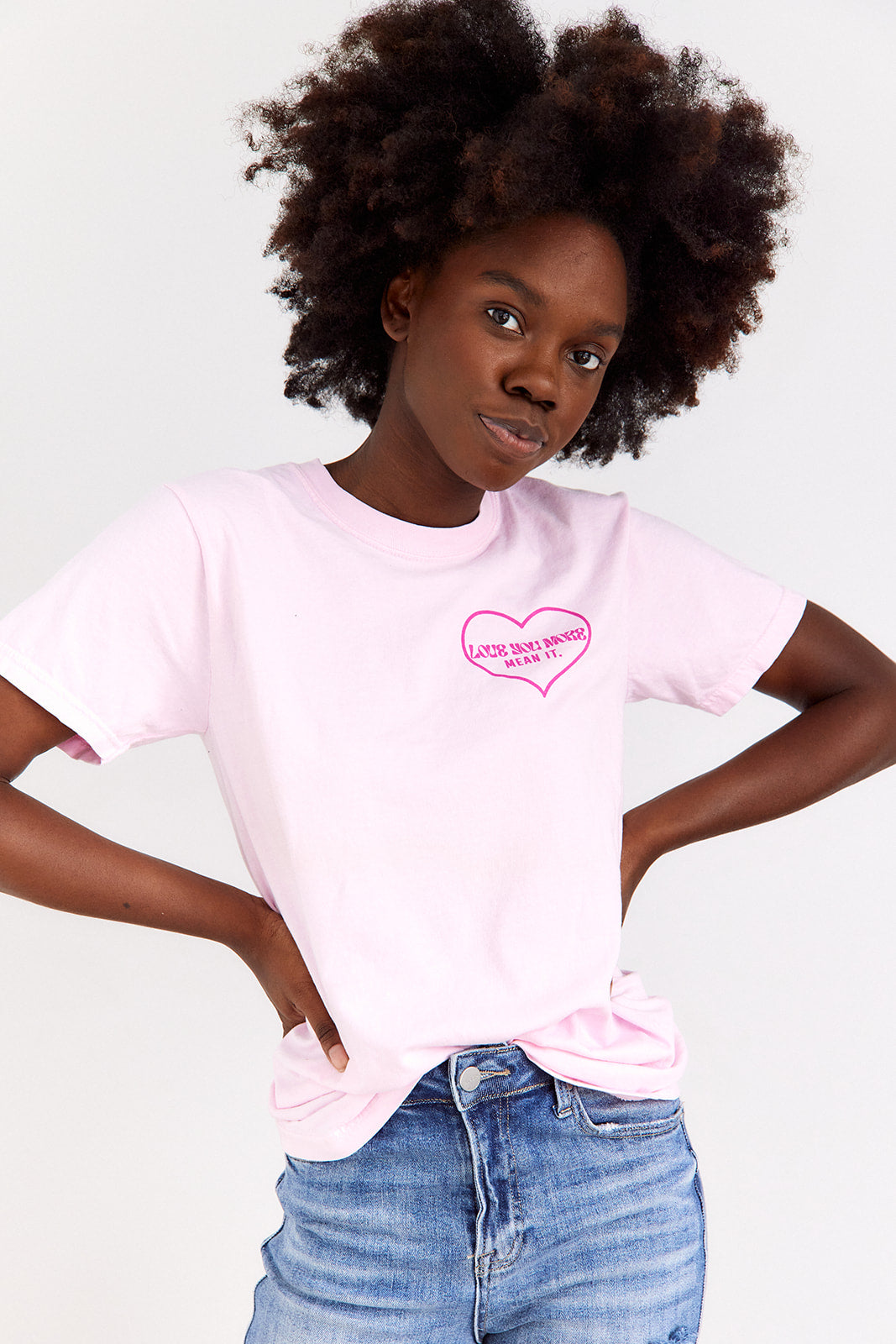 Love You More Graphic Tee - fab'rik