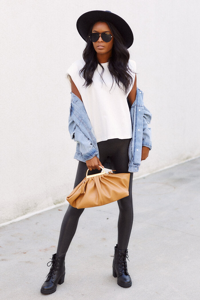SALE - Lori High Shoulder Top - fab'rik