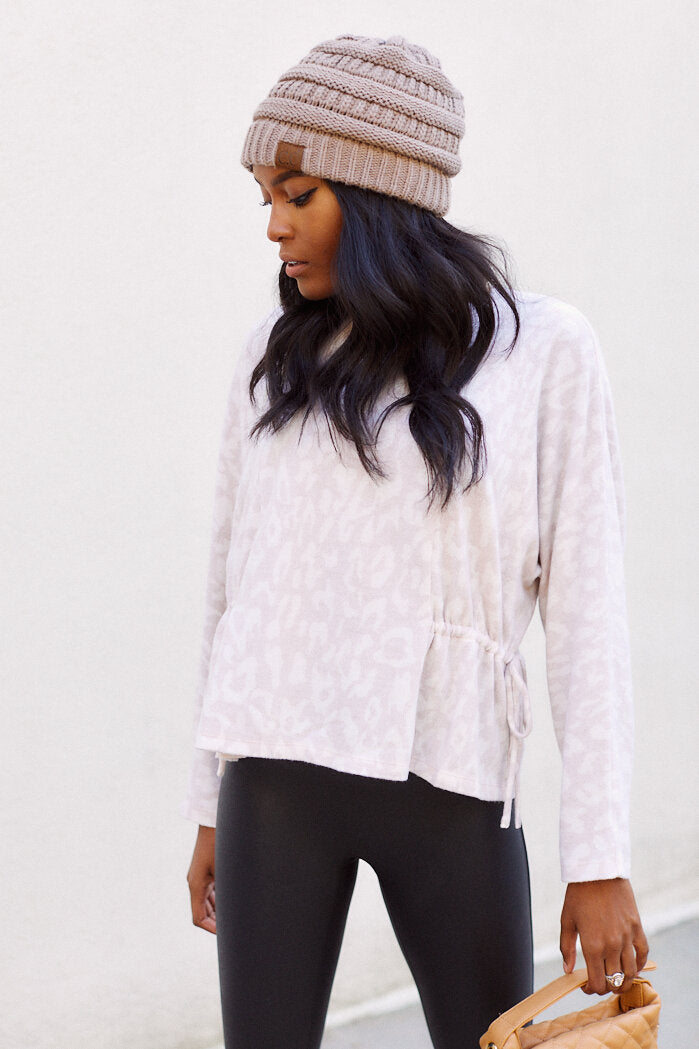 Ruby Ruched Detail Top - fab'rik