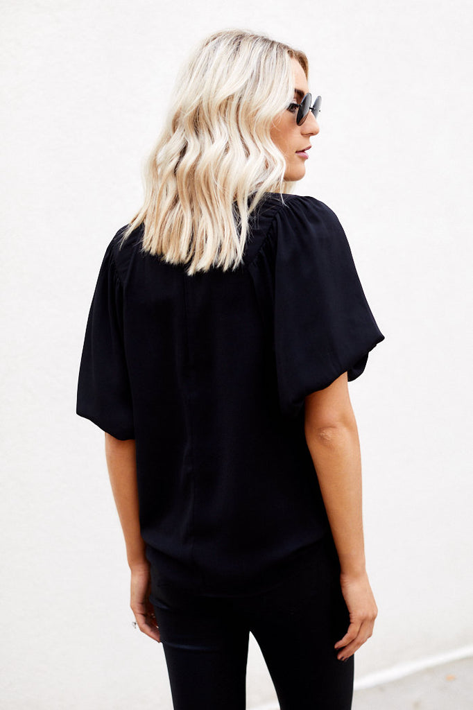 Perkins Puff Sleeve Blouse - fab'rik