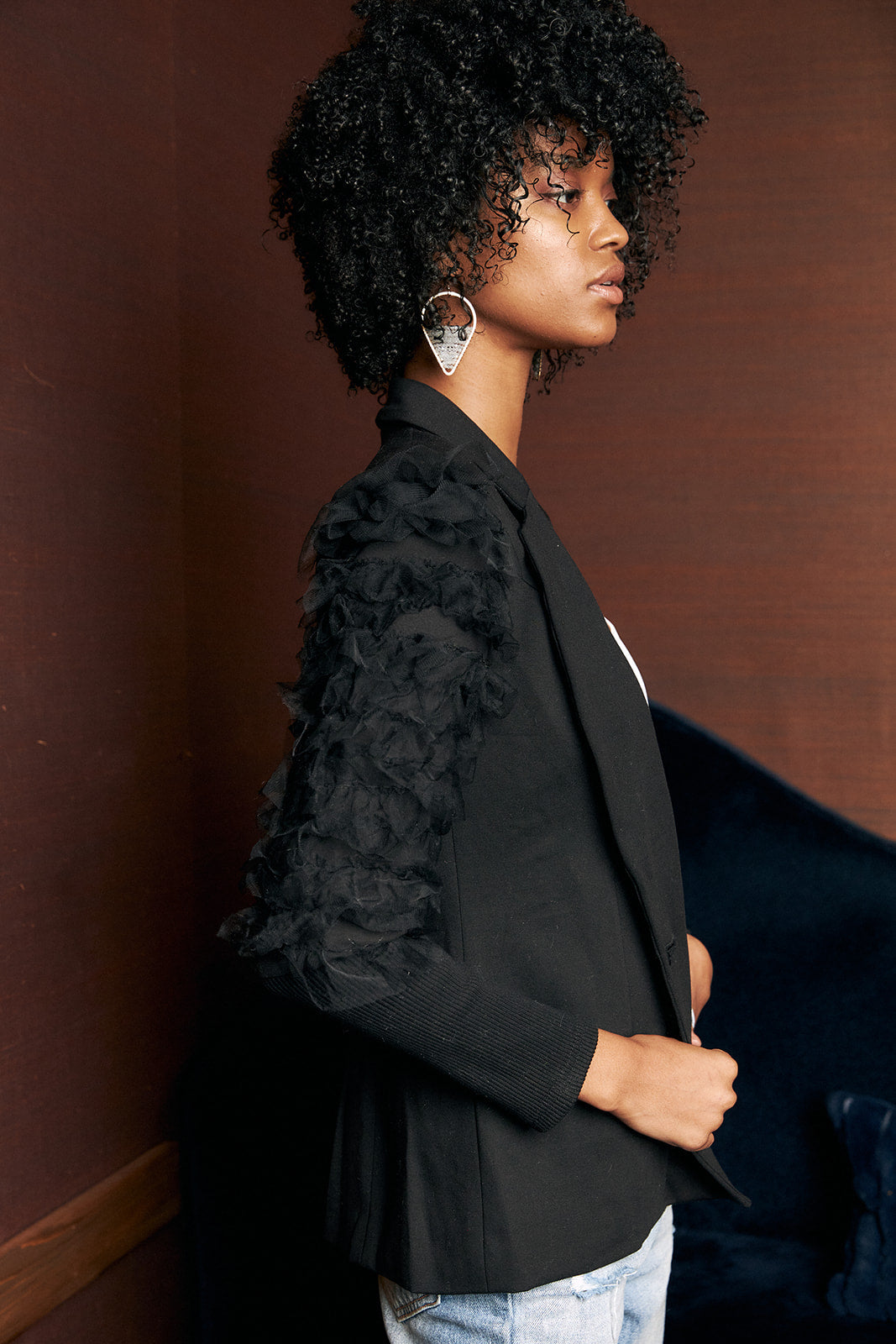 SALE - Christine Frill Sleeve Blazer - fab'rik