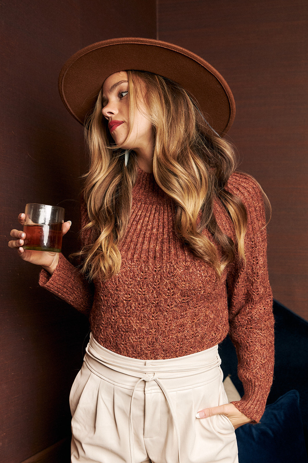 Jane Textured Knit Sweater - fab'rik