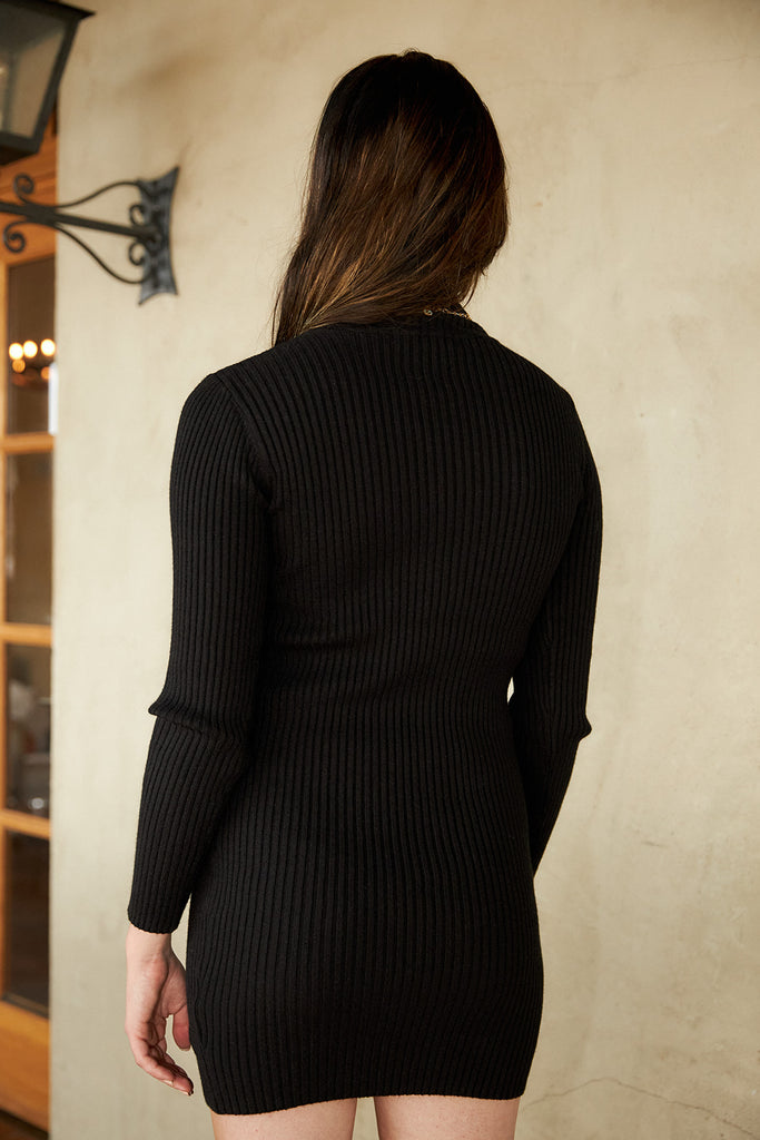 SALE - Charlie Turtleneck Sweater Dress - fab'rik