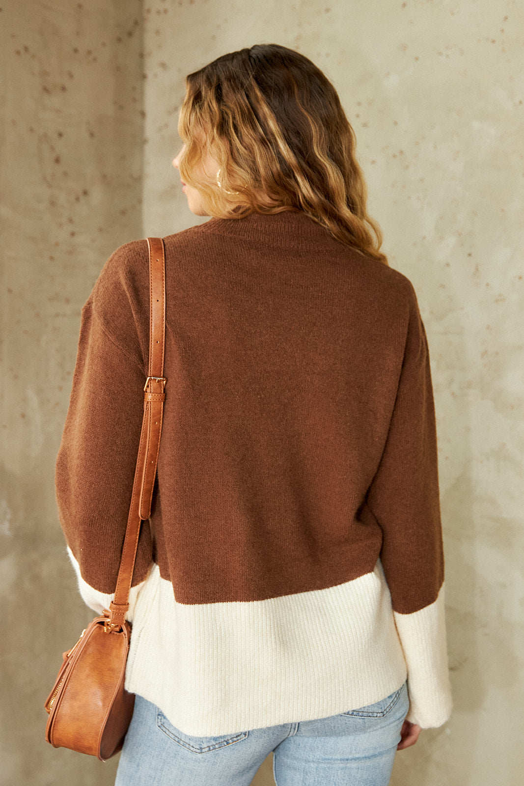 SALE - Kent Colorblock Sweater - fab'rik