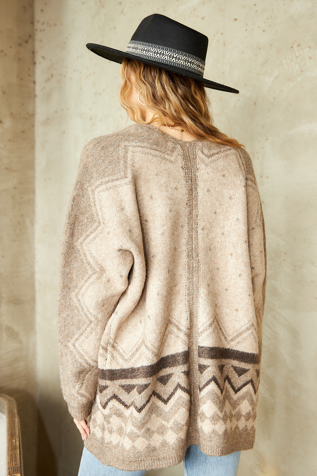 SALE - Roth Geometric Cardigan - fab'rik